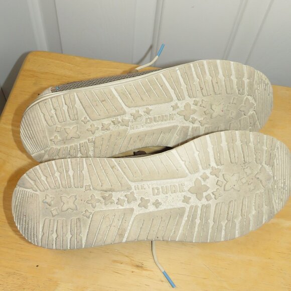 Hey Dude Men's Wally Stretch Knit Walnut Brown Shoes Men's Size 12 - Picture 7 of 7